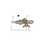 R2110 - RUBINETTO GAS TIPO GLEMGAS VAL