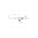 R2702 - RUBINETTO GAS TIPO INDESIT