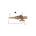R5610 - RUBINETTO GAS TIPO STARGAS VAL