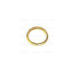 S0831 - ANELLO OTTONE FORATO TIPO ELBA RAP - immagine 2
