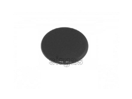 S2125-1 MANOPOLA TIPO GLEM GAS NERA DIA.8 G.+10 - M2125 - immagine 1