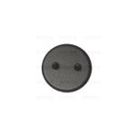 S2565 - PIATTELLO TIPO  WHIRLPOOL- HOTPOINT - ARISTON - IKEA-  AUSILIARE PER B2555 NERO OPACO
