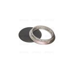S5360 - ANELLO IN OTTONE E PIATTELLO SMALTATO OPACO RAP TIPO SMEG