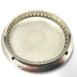 S5362 - ANELLO IN OTTONE E PIATTELLO SMALTATO OPACO  AX TIPO SMEG