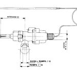 T3801 - TERMOSTATO GAS TIPO OLMAR