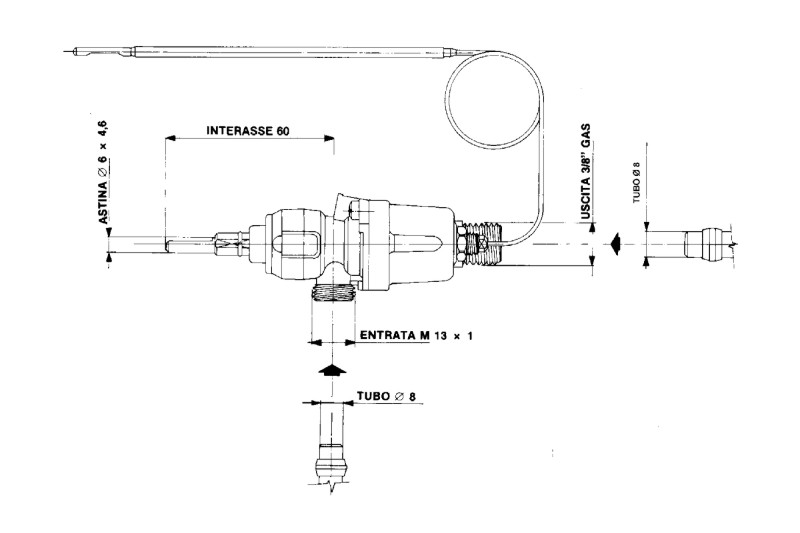 T5501 MANOPOLA TIPO STAR - M5501BIS - immagine 1