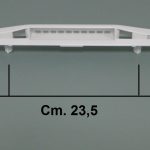 M4788 - MANIGLIA FORNO PER SAMET CM. 59,5 MARR.