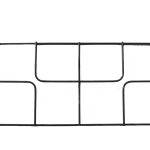 P5468 - GRIGLIA PIATT. 2 F SX X SOVRANA 493X232