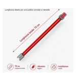 DY0301/ROSSO - TUBO RIGIDO V7 V8 V10 V11 V15 - immagine 2